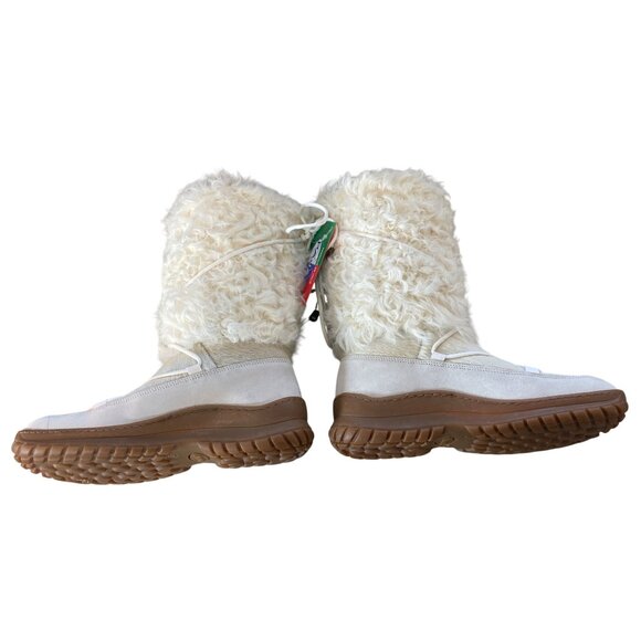 NWT PAJAR Italian Handcrafted Fur Ski Snow Boots 40 Off White -20C MSRP$495 - Picture 11 of 14